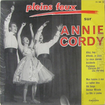 [Pochette de Pleins feux sur Annie Cordy (Annie CORDY)]