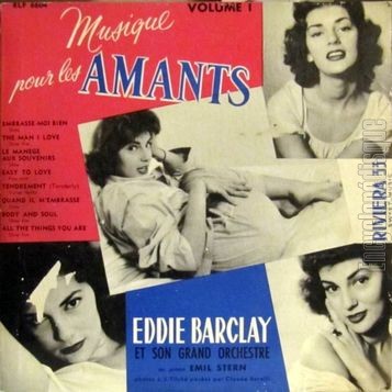 [Pochette de Musique pour les amants (Eddie BARCLAY)]