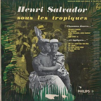 [Pochette de Sous les tropiques - 3 (Henri SALVADOR)]