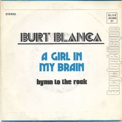 [Pochette de A girl in my brain (Burt BLANCA) - verso]