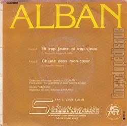 [Pochette de Ni trop jeune ni trop vieux (ALBAN) - verso]