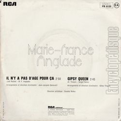 [Pochette de Il n’y a pas d’ge pour a (Marie-France ANGLADE) - verso]