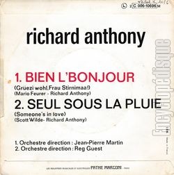 [Pochette de Bien l’bonjour (Richard ANTHONY) - verso]