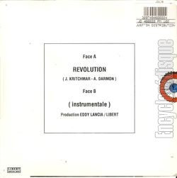 [Pochette de Rvolution (Georgette LEMAIRE) - verso]