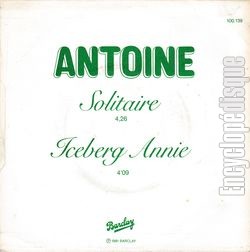 [Pochette de Solitaire (ANTOINE) - verso]