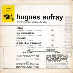 [Pochette de Cline (Hugues AUFRAY) - verso]