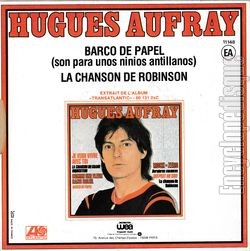 [Pochette de Barco de papel (Hugues AUFRAY) - verso]