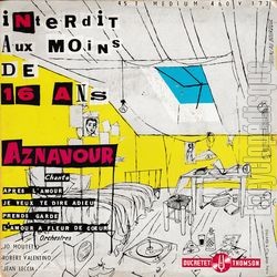 [Pochette de Interdit aux moins de 16 ans (Charles AZNAVOUR) - verso]