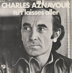 [Pochette de Les 2 guitares (Charles AZNAVOUR) - verso]