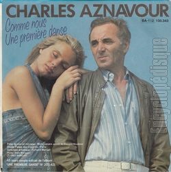 [Pochette de Une premire danse (Charles AZNAVOUR) - verso]