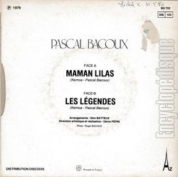 [Pochette de Maman Lilas (Pascal BACOUX) - verso]