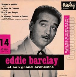 [Pochette de Stranger in paradise - N14 (Eddie BARCLAY)]