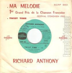 [Pochette de Ma mlodie - Twist time (Richard ANTHONY)]