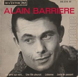 [Pochette de Les gens qui vont (Alain BARRIRE)]