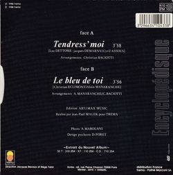 [Pochette de Tendress’ moi (BIBIE) - verso]