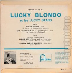 [Pochette de Multiplication (Lucky BLONDO) - verso]