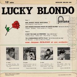 [Pochette de C’est toi que je prfre (Lucky BLONDO) - verso]