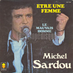 [Pochette de tre une femme / Le mauvais homme (Michel SARDOU)]