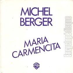 [Pochette de Maria Carmencita (Michel BERGER)]