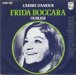 [Pochette de L’arbre d’amour (Frida BOCCARA)]