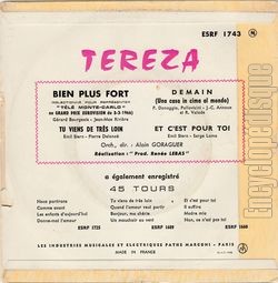 [Pochette de Bien plus fort (TRZA) - verso]