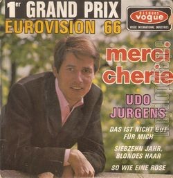 [Pochette de Merci chrie (Udo JRGENS)]