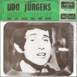 [Pochette de Merci chrie (Udo JRGENS)]