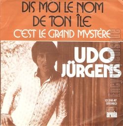 [Pochette de Dis moi le nom de ton le (Udo JRGENS) - verso]