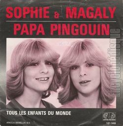 [Pochette de Papa pingouin (SOPHIE ET MAGALY) - verso]