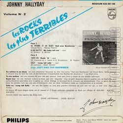 [Pochette de Les rocks les plus terribles Vol 2 (Johnny HALLYDAY) - verso]