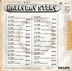 [Pochette de Hallyday story 3 "Madison twist" (Johnny HALLYDAY) - verso]