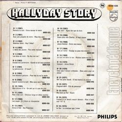 [Pochette de Hallyday Story 11 "Noir c’est noir" (Johnny HALLYDAY) - verso]