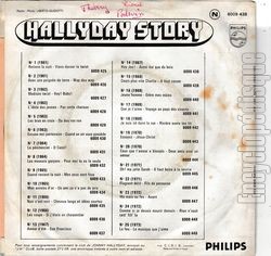 [Pochette de Hallyday story 14 "Hey Joe" (Johnny HALLYDAY) - verso]