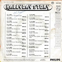 [Pochette de Hallyday story 22 "Flagrant dlit" (Johnny HALLYDAY) - verso]