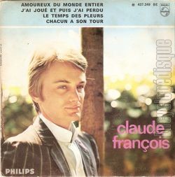 [Pochette de Amoureux du monde entier (Claude FRANOIS)]