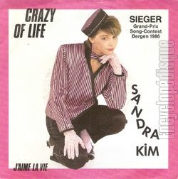 [Pochette de Crazy of life (Sandra KIM)]