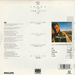 [Pochette de Laura (Johnny HALLYDAY) - verso]