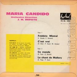 [Pochette de Ce monde (Maria CANDIDO) - verso]