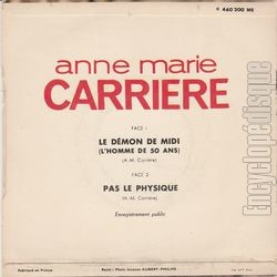 [Pochette de L’homme de 50 ans (Anne-Marie CARRIRE) - verso]