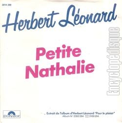 [Pochette de Petite Nathalie (Herbert LONARD)]