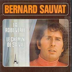 [Pochette de La robe verte (Bernard SAUVAT)]