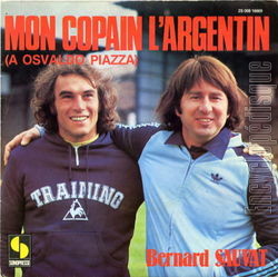 [Pochette de Mon copain l’Argentin (Bernard SAUVAT)]