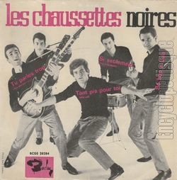 [Pochette de Tu parles trop (Les CHAUSSETTES NOIRES)]