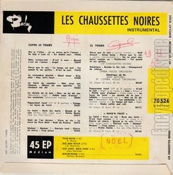 [Pochette de Pow-wow (Les CHAUSSETTES NOIRES) - verso]