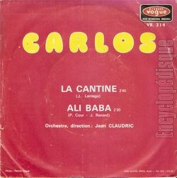 [Pochette de La cantine (CARLOS) - verso]