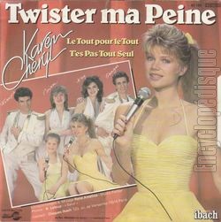 [Pochette de Twister ma peine (Karen CHERYL) - verso]