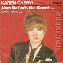 [Pochette de Show me you’re man enough (Karen CHERYL) - verso]