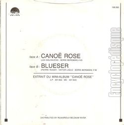 [Pochette de Cano rose (Viktor LAZLO) - verso]