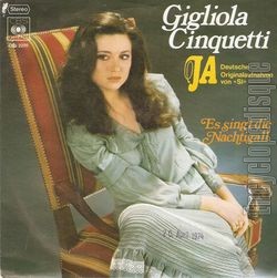 [Pochette de Ja ( Si ) (Gigliola CINQUETTI)]