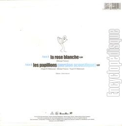 [Pochette de La rose blanche (MICKEY 3D) - verso]